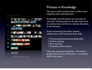 Designing Education's Future: Online, collaborative, playful and socially aware