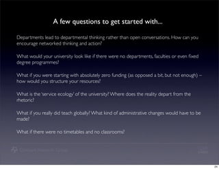 Designing Education's Future: Online, collaborative, playful and socially aware