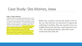 Case Study: Des Moines, Iowa
 