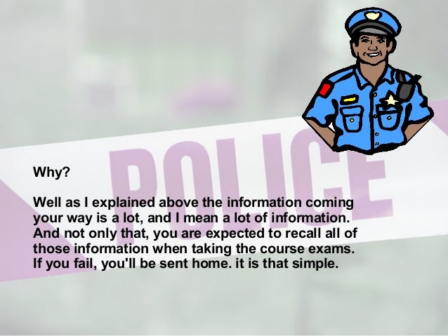 Police academy study guides florida