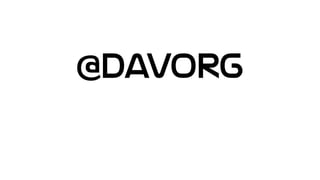 @davorg
 