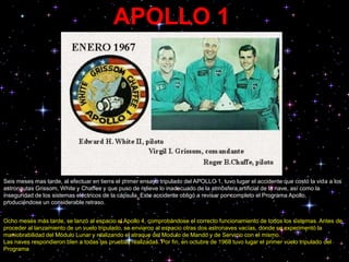 LOS VIAJES DEL APOLLO