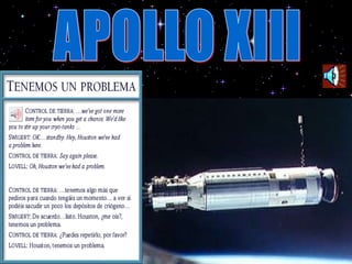 LOS VIAJES DEL APOLLO