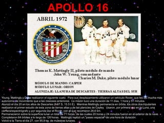 LOS VIAJES DEL APOLLO