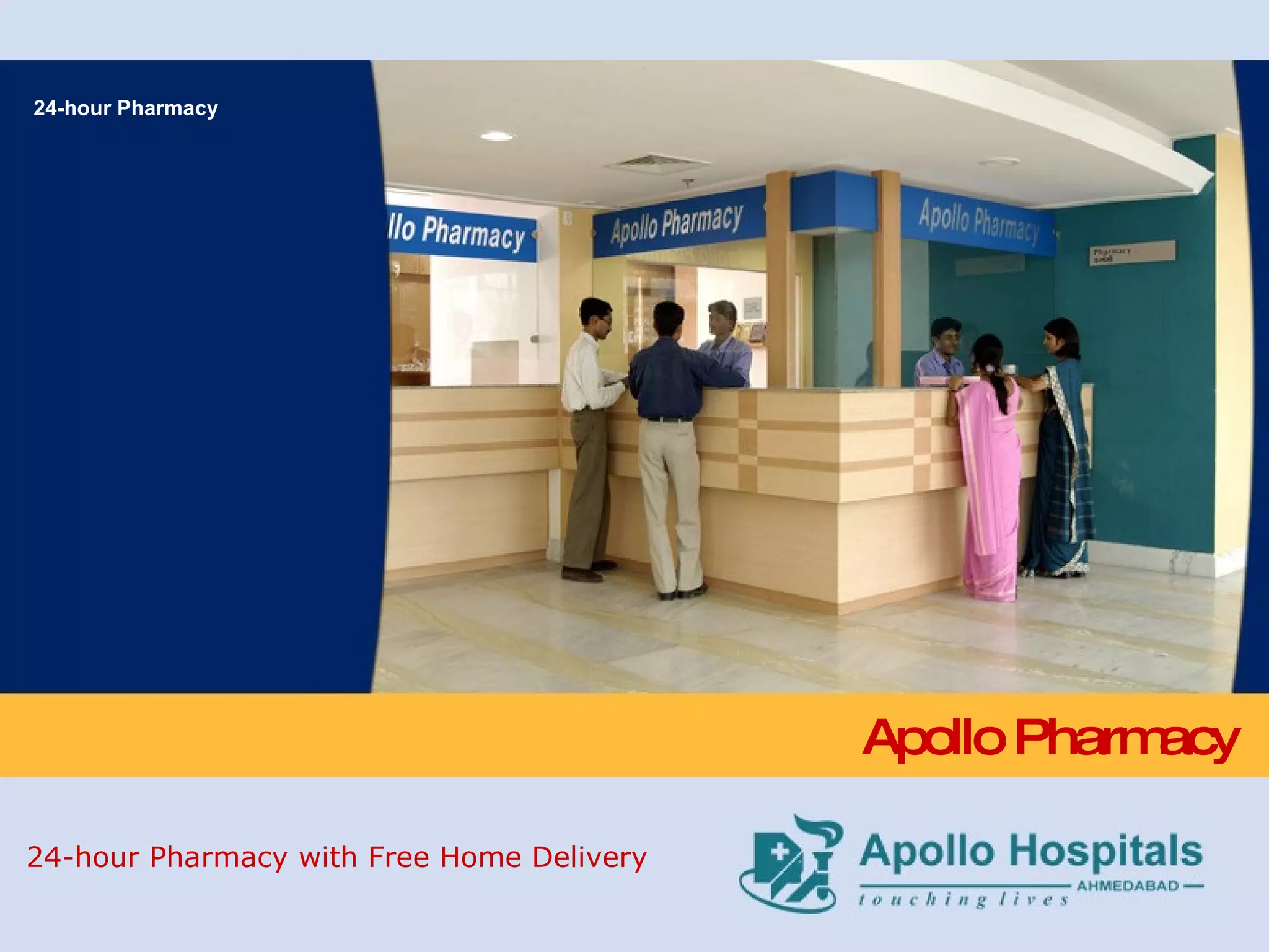 Apollo Pharmacy 24-hour Pharmacy 24-hour Pharmacy with Free Home Delivery 