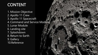 Apollo 11 Mission | PPTX
