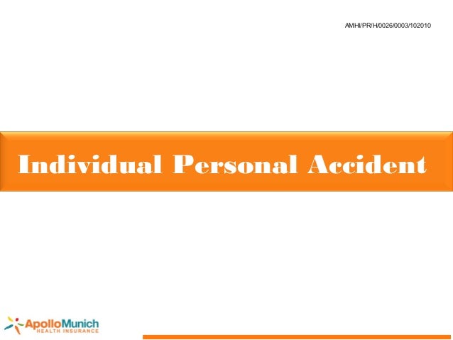 Apollo Munich Personal Accident Premium Chart
