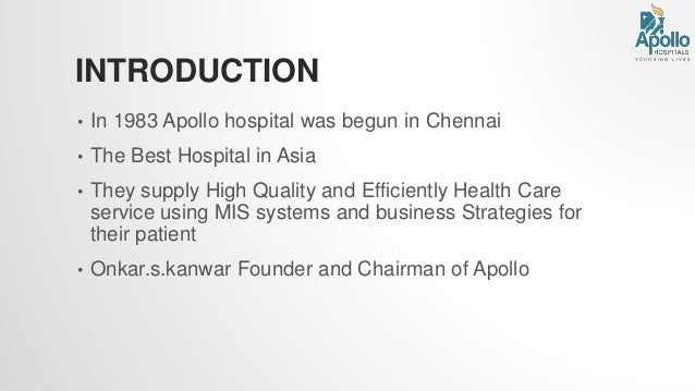 Business model of Apollo hospitals