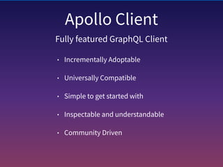 Getting started with Apollo Client and GraphQL | PDF