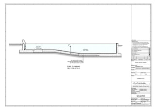 Comprehensive Architectural Design and Structural Details of a Swimming ...