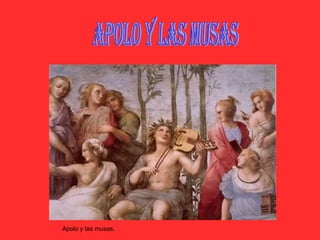 Apolo y las musas. apolo y las musas 