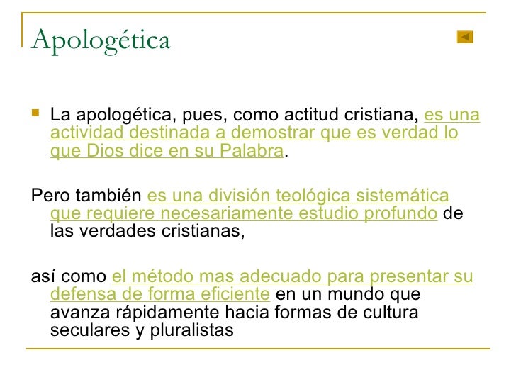 Apologetica