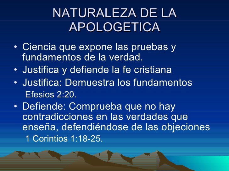 Apologetica