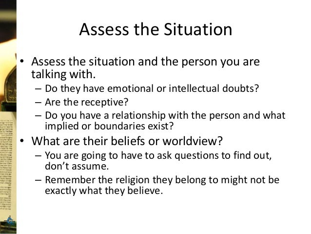 Apologetics 1 Lesson 4 The Art of Argumentation, Developing Your Appr…