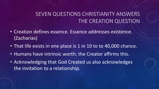 Apologetics and World Religions - Christianity Responds
