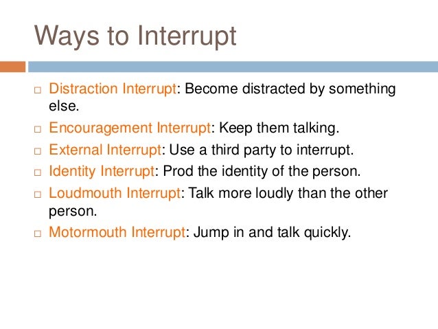 Apologizing interrupting excusing