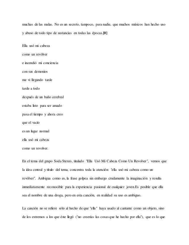 Apologética de la droga en la música del rock argentino parte 1