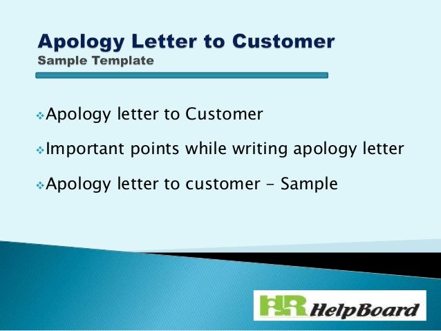 Letter Of Apology To A Customer from image.slidesharecdn.com