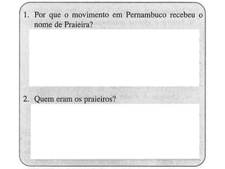 A POLÍTICA DO 2º REINADO