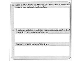 A POLÍTICA DO 2º REINADO