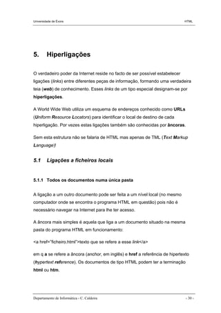 Apontamentos de Html