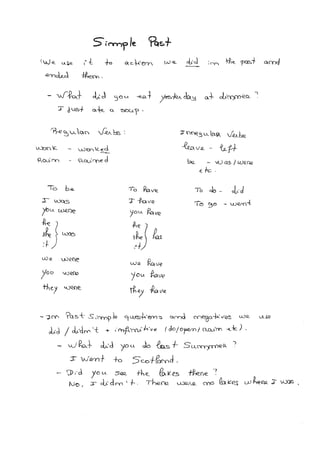 Apontamentos de inglês   u ab