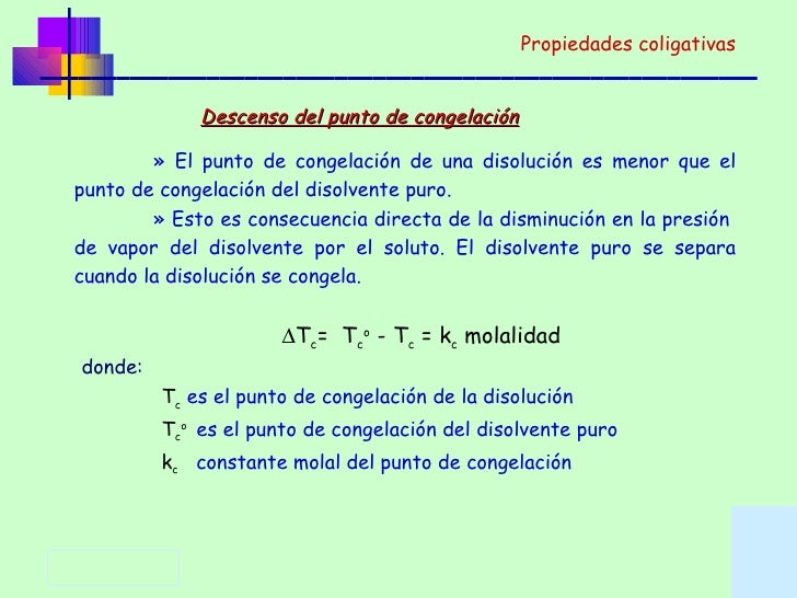 Apooley Disoluciones Y Propiedades Coligativas