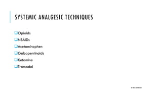 Acute Postoperative Pain Management | PDF