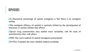 Acute Postoperative Pain Management | PDF