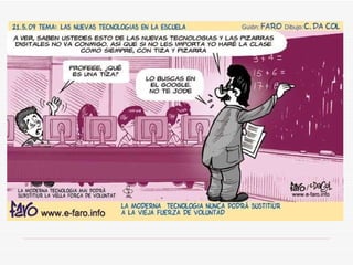 Idees generals Disposar de més o menys materials i utilitzar tecnologies no és, per sí mateix, un factor determinant en la innovació i l’actualització didàctica.  