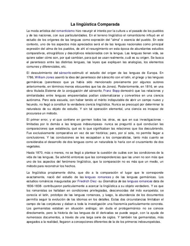 Aportes De La Lingüística Moderna