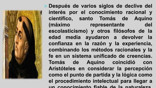 Aportes del conocimiento de los filósofos científicos y epistemólogos a ...