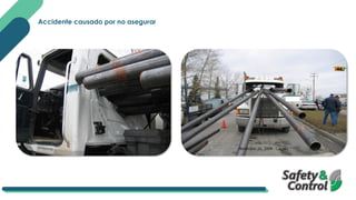 Accidente causado por no asegurar
 