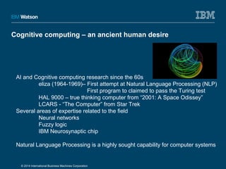 Watson - A new era of computing. | ODP