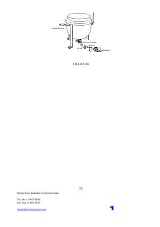Spirax Sarco Indústria e Comercio Ltda.
Tel.: 0xx 11 4615 90 00
Fax : 0xx 11 4615 90 07
steam@br.spiraxsarco.com 1
73
FIGURA 84
 