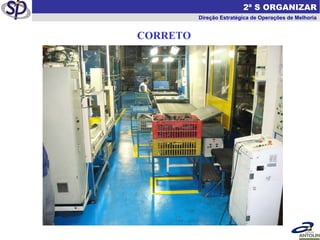   2ª S ORGANIZAR Direção Estratégica de Operações de Melhoria CORRETO 