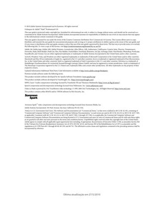 © 2010 Adobe Systems Incorporated and its licensors. All rights reserved.
Copyright




Utilização do Adobe® Flash® Professional CS5
This user guide is protected under copyright law, furnished for informational use only, is subject to change without notice, and should not be construed as a
commitment by Adobe Systems Incorporated. Adobe Systems Incorporated assumes no responsibility or liability for any errors or inaccuracies that may appear
in the informational content contained in this guide.
This user guide is licensed for use under the terms of the Creative Commons Attribution Non-Commercial 3.0 License. This License allows users to copy,
distribute, and transmit the user guide for noncommercial purposes only so long as (1) proper attribution to Adobe is given as the owner of the user guide; and
(2) any reuse or distribution of the user guide contains a notice that use of the user guide is governed by these terms. The best way to provide notice is to include
the following link. To view a copy of this license, visit http://creativecommons.org/licenses/by-nc-sa/3.0/
Adobe, the Adobe logo, Adobe AIR, Adobe Premiere, ActionScript, After Effects, AIR, Authorware, ColdFusion, Creative Suite, Director, Dreamweaver,
Fireworks, Flash, Flash Builder, Flash Lite, Flex, Flex Builder, FrameMaker, FreeHand, Illustrator, InCopy, InDesign, Kuler, Pixel Bender, Photoshop, PostScript,
Soundbooth, and Version Cue are either registered trademarks or trademarks of Adobe Systems Incorporated in the United States and/or other countries.
ActiveX, Windows Vista, and Windows are either registered trademarks or trademarks of Microsoft Corporation in the United States and/or other countries.
Macintosh and Mac OS are trademarks of Apple Inc. registered in the U.S. and other countries. Java is a trademark or registered trademark of Sun Microsystems,
Inc. in the United States and other countries. Intel is a registered trademark of Intel Corporation in the U.S. and other countries. Helvetica is a trademark of
Heidelberger Druckmaschinen AG exclusively licensed through Linotype Library GmbH, and may be registered in certain jurisdictions. Arial is a trademark of
The Monotype Corporation registered in the U.S. Patent and Trademark Office and certain other jurisdictions. All other trademarks are the property of their
respective owners.
Updated Information/Additional Third Party Code Information available at http://www.adobe.com/go/thirdparty.
Portions include software under the following terms:
This product includes software developed by the Apache Software Foundation (www.apache.org).
This product includes software developed by Fourthought, Inc. (http://www.fourthought.com).
MPEG Layer-3 audio compression technology licensed by Fraunhofer IIS and Thomson Multimedia (http://www.iis.fhg.de/amm/).
Speech compression and decompression technology licensed from Nellymoser, Inc. (www.nellymoser.com)
Video in Flash is powered by On2 TrueMotion video technology. © 1992-2005 On2 Technologies, Inc. All Rights Reserved. http://www.on2.com.
This product contains either BSAFE and/or TIPEM software by RSA Security, Inc.




 Sorenson Spark™ video compression and decompression technology licensed from Sorenson Media, Inc.
Adobe Systems Incorporated, 345 Park Avenue, San Jose, California 95110, USA.
 Notice to U.S. Government End Users: The Software and Documentation are “Commercial Items,” as that term is defined at 48 C.F.R. §2.101, consisting of
“Commercial Computer Software” and “Commercial Computer Software Documentation,” as such terms are used in 48 C.F.R. §12.212 or 48 C.F.R. §227.7202,
as applicable. Consistent with 48 C.F.R. §12.212 or 48 C.F.R. §§227.7202-1 through 227.7202-4, as applicable, the Commercial Computer Software and
Commercial Computer Software Documentation are being licensed to U.S. Government end users (a) only as Commercial Items and (b) with only those rights
as are granted to all other end users pursuant to the terms and conditions herein. Unpublished-rights reserved under the copyright laws of the United States.
Adobe agrees to comply with all applicable equal opportunity laws including, if appropriate, the provisions of Executive Order 11246, as amended, Section 402
of the Vietnam Era Veterans Readjustment Assistance Act of 1974 (38 USC 4212), and Section 503 of the Rehabilitation Act of 1973, as amended, and the
regulations at 41 CFR Parts 60-1 through 60-60, 60-250, and 60-741. The affirmative action clause and regulations contained in the preceding sentence shall be
incorporated by reference.




                                                       Última atualização em 27/5/2010
 