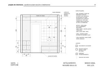 projeto de interiores . apostila de projeto executivo e detalhamento 23
 