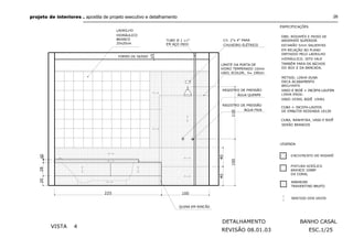 projeto de interiores . apostila de projeto executivo e detalhamento 26
 