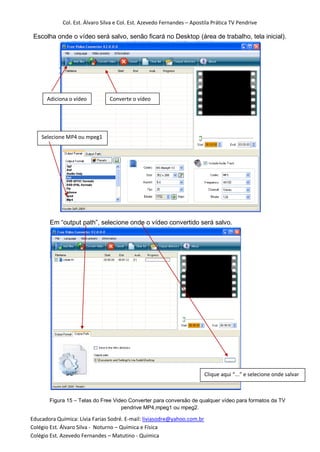 Apostila  Como Fazer Aula Para Tv Pendrive ou multimidia