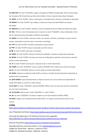 Apostila  Como Fazer Aula Para Tv Pendrive ou multimidia