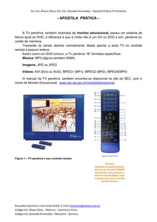 Apostila  Como Fazer Aula Para Tv Pendrive ou multimidia
