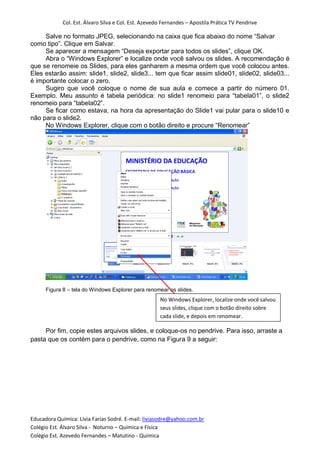 Apostila  Como Fazer Aula Para Tv Pendrive ou multimidia