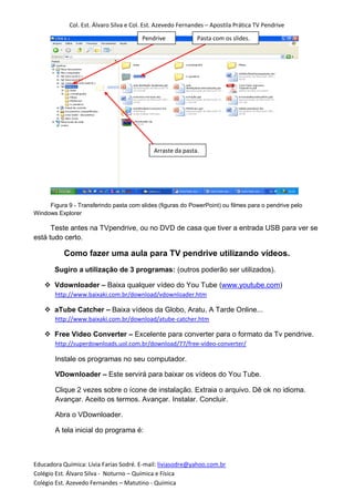 Apostila  Como Fazer Aula Para Tv Pendrive ou multimidia