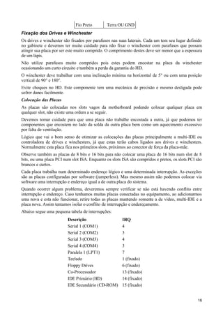 Apostila Curso Montagem E Manutenção De Micros