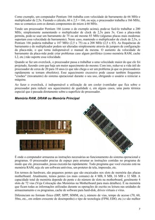 Apostila Curso Montagem E Manutenção De Micros