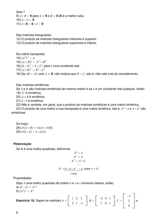 Apostila De Algebra Linear
