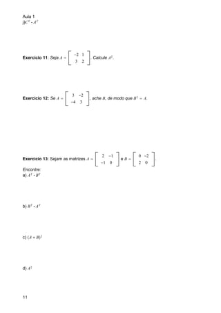 Apostila De Algebra Linear