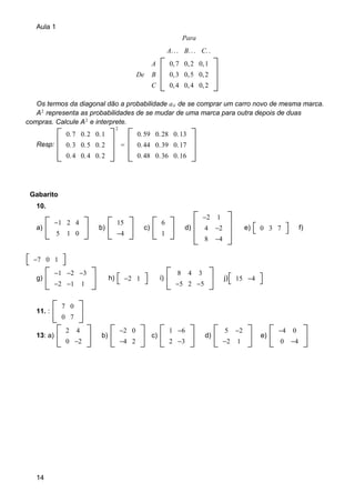 Apostila De Algebra Linear