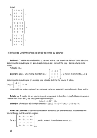 Apostila De Algebra Linear